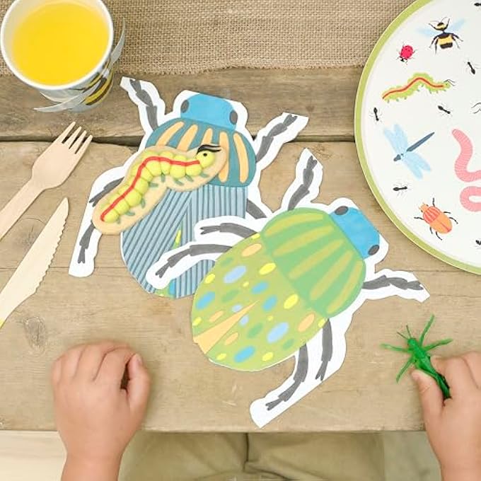 BUG PARTY PAPER NAPKINSPACK OF 16 - Image 1